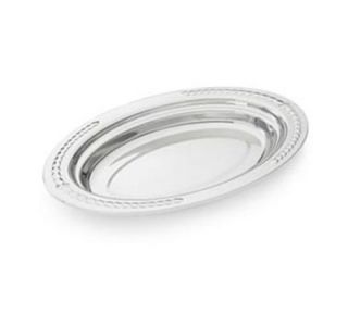 Vollrath 5.4 qt Decorative Oval Foodpan   19 1/16x11 7/8x4 Mirror Finish Stainless