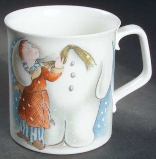 Royal Doulton Snowman Childs Mug, Fine China Dinnerware   Snowmen & Children, B