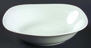 Block China Transition White Coupe Cereal Bowl, Fine China Dinnerware   Transiti