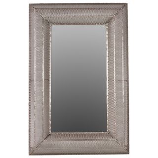 Urban Trends Collection Metal Mirror (MetalFinish PatternedDimensions 49.75 inches high x 27.75 inches wide x 1.75 inches deep)