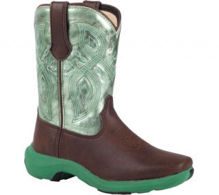 Childrens Durango Boot BT023 8 Lil Rebelicious   Chocolate Mint Boots