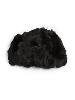 Dyed Rabbit Fur Hat