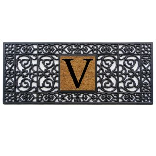 Rubber Monogrammed Doormat (17x41)