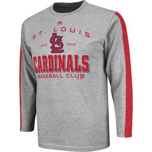 St. Louis Cardinals Majestic MLB Youth Roll Out Fashion T Shirt
