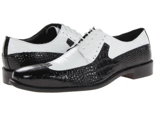 Stacy Adams Portello Mens Lace Up Wing Tip Shoes (Black)