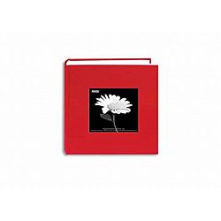 Pioneer Photo Albums Apple Red Fabric Frame Photo Album (4 X 6)