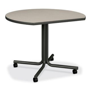 HON 61000 Conference End Table w/Casters, Round, 29 1/2h x 42dia, Gray HON614
