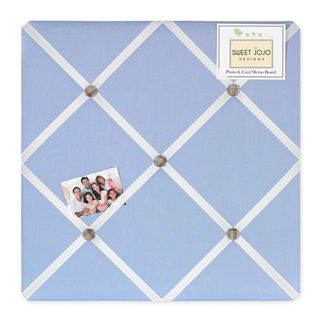 Sweet Jojo Designs Frankies Firetruck Fabric Memory Board (CottonDimensions 14 inches long x 14 inches wide )
