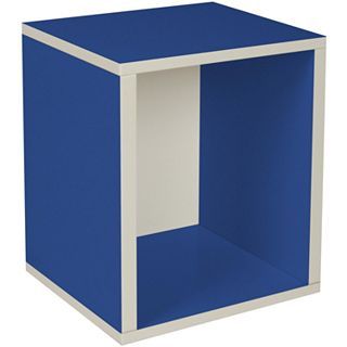 WAY BASICS Stackable Storage Cube Plus, Blue