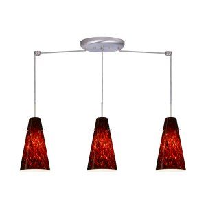 Besa Lighting BEL 3JB 412441 LED SN Cierro Pendant