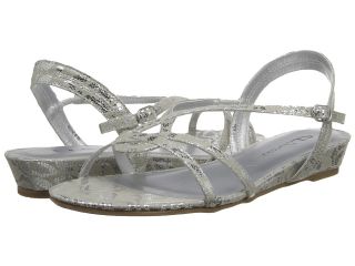 CL By Laundry Silvie Metal Pito Womens Sandals (Silver)