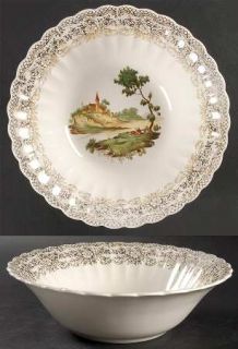 Limoges American Chateau France 9 Round Vegetable Bowl, Fine China Dinnerware  