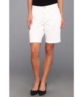 Dockers Petite Besom Pocket Bermuda Womens Casual Pants (White)