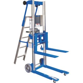 Genie GL4 Standard Material Lift with Ladder   500 Lb. Capacity, Model# GL 4