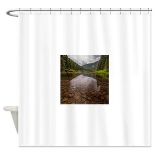  Unique Lake Landscape With Lake Bot Shower Curtain  Use code FREECART at Checkout