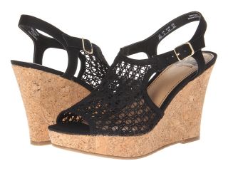 Fergalicious Koreene Womens Wedge Shoes (Black)