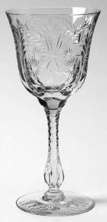 Duncan & Miller Tristan Wine Glass   Stem #5115, Cut #622