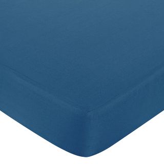 Sweet Jojo Designs Surf Solid Blue Fitted Crib Sheet (CottonCare instructions Machine washableDimensions 52 inches high x 28 inches wide x 8 inches deepThe digital images we display have the most accurate color possible. However, due to differences in c