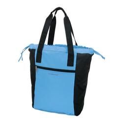 Womens Travelers Club 20in EZ expand Drawstring Tote Blue