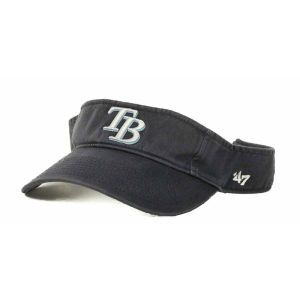 Tampa Bay Rays 47 Brand MLB Clean Up Visor 2012