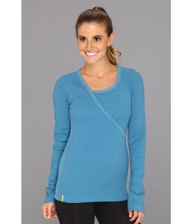 Lole Candid 2 L/S Top Womens Long Sleeve Pullover (Blue)