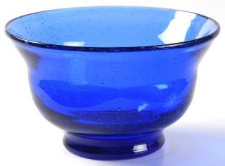Artland Crystal Iris Cobalt Blue Nappy   Cobalt Blue Bowl, Bubble Glass