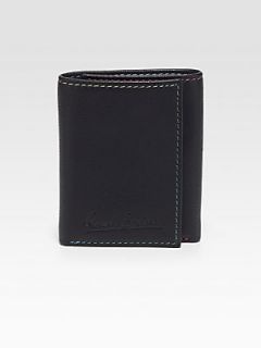 Robert Graham Armstrong Leather Wallet   Black