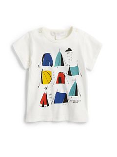 Burberry Toddlers Tent Tee   White