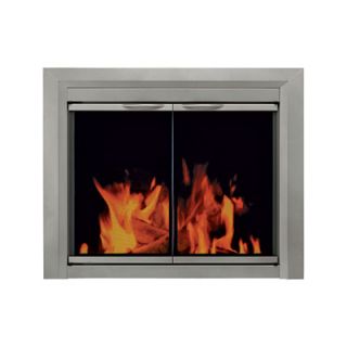 Pleasant Hearth Colby Fireplace Glass Door   For Masonry Fireplaces, Small,