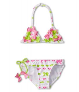 Kate Mack Beach Bows Swim Bikini Girls Swimwear Sets (Pink)