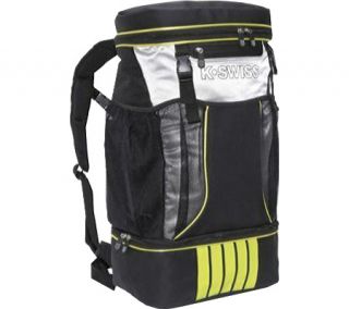 Mens K Swiss KS60187   Black/Optic Yellow Gym Bags