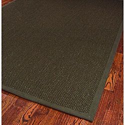 Hand woven Resorts Brown Fine Sisal Rug (8 X 10) (BrownPattern SolidTip We recommend the use of a non skid pad to keep the rug in place on smooth surfaces.All rug sizes are approximate. Due to the difference of monitor colors, some rug colors may vary s