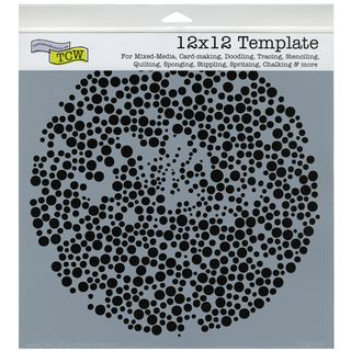 Crafters Workshop Templates 12x12 microbial