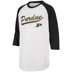 Purdue Boilermakers Colosseum NCAA Youth Franchise 3/4 Sleeve T Shirt