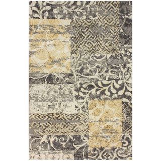 Nuloom Collage Patchwork Grey Microfiber Rug (4 X 6) (MultiPattern AbstractTip We recommend the use of a non skid pad to keep the rug in place on smooth surfaces.All rug sizes are approximate. Due to the difference of monitor colors, some rug colors may