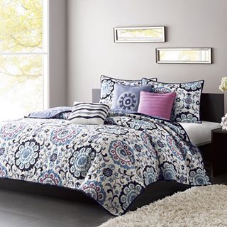 Madison Park Dorian 6 pc. Quilted Coverlet Set, Multi