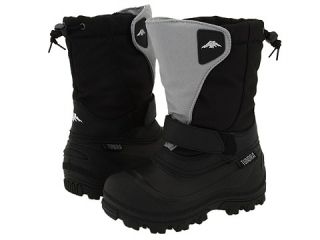 Tundra Boots Kids Quebec Wide Boys Shoes (Black)