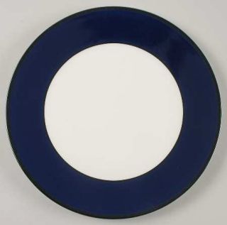 Pagnossin Spa Cobalt (Coupe) Salad Plate, Fine China Dinnerware   Cobalt Band,Bl