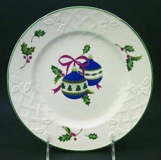 Mikasa Holiday Classic Dessert/Pie Plate, Fine China Dinnerware   Stoneware,Orna