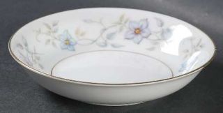 Valmont Celeste Fruit/Dessert (Sauce) Bowl, Fine China Dinnerware   Blue & Laven