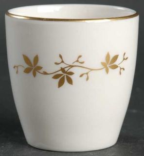 Royal Doulton Citadel Single Egg Cup, Fine China Dinnerware   Gold Flowers On Vi