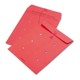 Colored Paper String & Button Interoffice Envelope