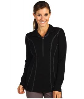 Kuhl Alpina 1/2 Zip Womens Long Sleeve Pullover (Black)