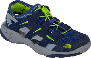 Boys The North Face Hedgefrog   Cosmic Blue/Safety Green Aquatic Shoes