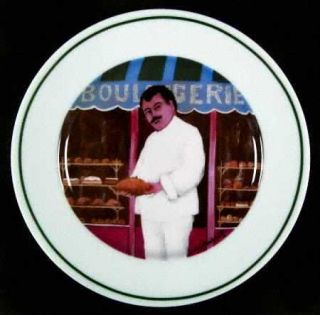 Guy Buffet The Shopkeepers Salad Plate, Fine China Dinnerware   Various Merchant