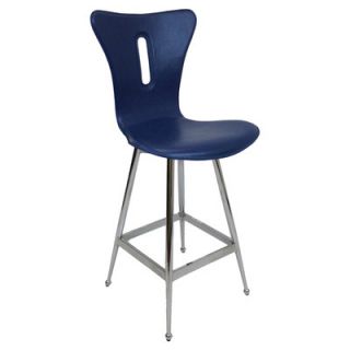 Creative Images International Swivel Bar Stool S68 Color Water Blue