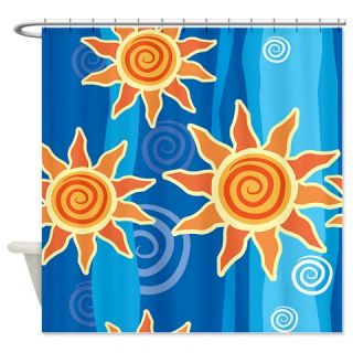  Summer Sun Shower Curtain  Use code FREECART at Checkout