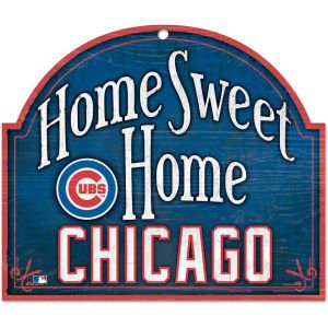 Chicago Cubs Wincraft Home Sweet Home Wood Sign