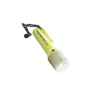 Pelican 2010PLC Yellow LED Flashlight, SabreLIte Recoil, 4.5V Photoluminescent Yellow