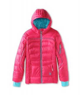 Spyder Kids Girls Chrono Down Jacket F13 Girls Coat (Pink)
